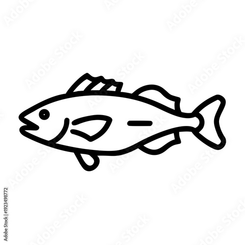 fish goosefish icon
