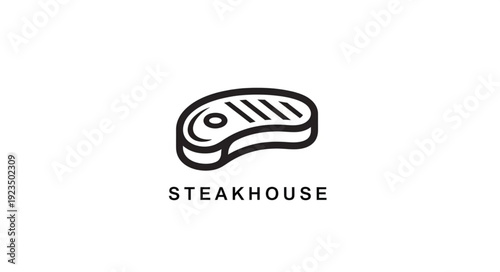 Steakhouse Logo Steak Grill Restaurant.