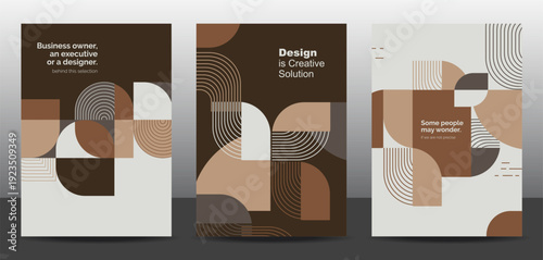 Template vector design set for Brochure, AnnualReport, Corporate Presentation, Portfolio, Flyer, layout modern, posters collection Eps10