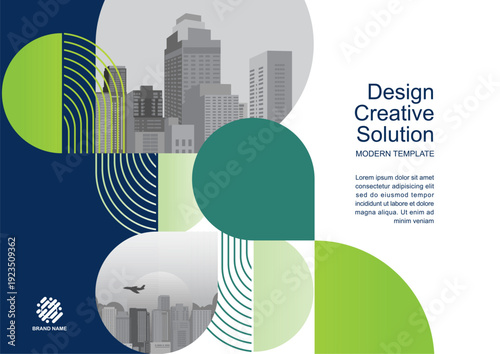 Template vector design for Brochure, Annual Report, Web design Poster, Corporate Presentation, Flyer, layout modern with size horizontal, Easy to use and edit.