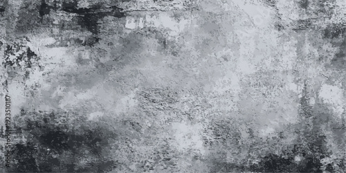 Abstract gray concrete wall texture for backgrounds and text design. rough texture created with dabbed on grey and black watercolor
