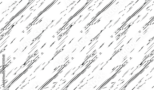 Abstract diagonal lines and dashes pattern a minimalist black and white graphic texture for backgrounds and design elements EPS Vector