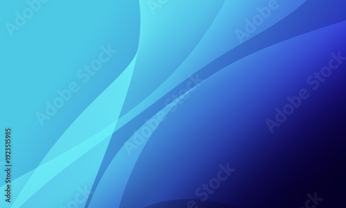 blue business smooth stripes lines wave curves with shine light soft gradient abstract background