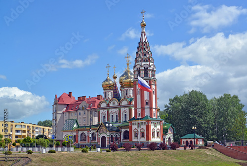 Wallpaper Mural Temple of All Saints in memory of the fallen during the First World War on a summer day. Gusev City, Kaliningrad Region Torontodigital.ca
