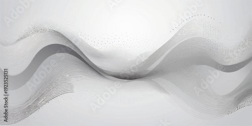 Abstract white fabric texture with soft satin lines closeup winter design