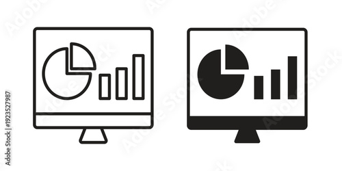 Dashboard icon illustration isolated on White background, Vector icon Eps10.