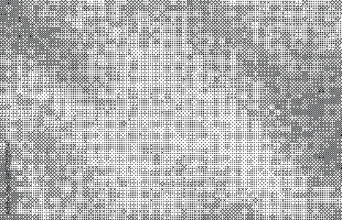 Pixelated bitmap dither effect vector graphic for modern design