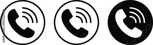 Communication Phone Call Icon Collection