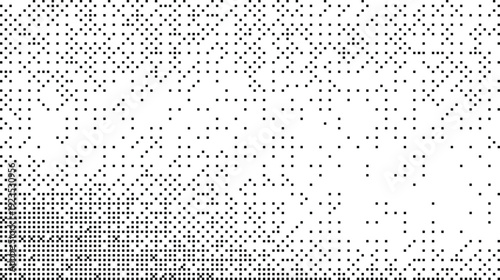 Vibrant pixelated bitmap dither effect abstract vector background