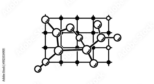 Abstract illustration of a network diagram showing interconnected nodes and lines