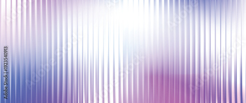 Abstract glass ripple background, Grainy background glowing blurred color flow banner poster cover design, noise texture. Refracted Glass Gradient Effect. Ribbed glass morphism texture