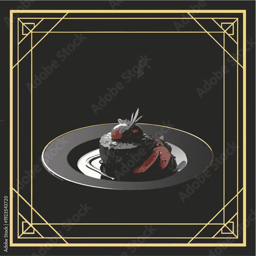 birthday cake with candles