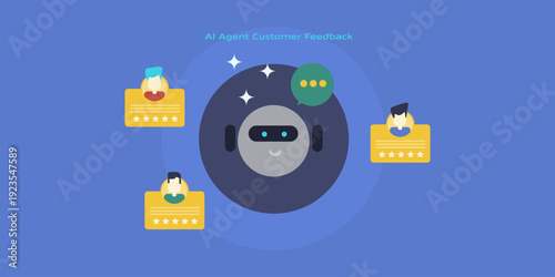 Conversational AI agent systematically collect customer rating and feedback, predictive insights generation and measurable expansion strategy.
