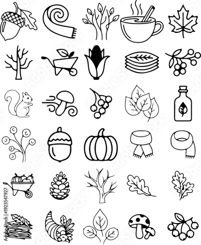 Collections Autumn Harvest Doodle