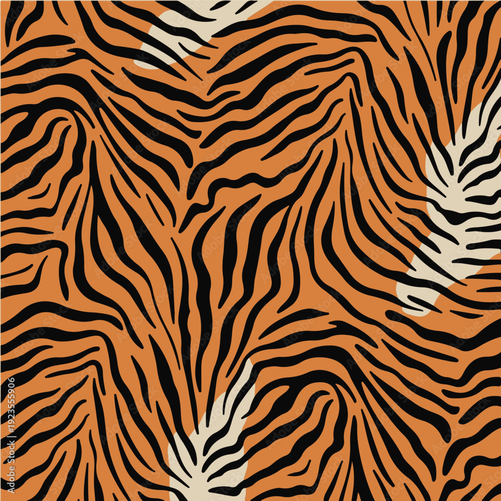 Fototapeta premium tiger skin texture