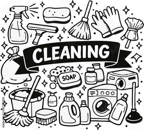 Cleaning Supplies and Tools.