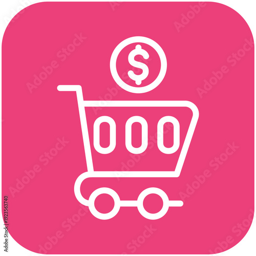 Cart Price Icon
