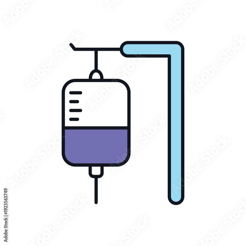 Transfusion  vector icon