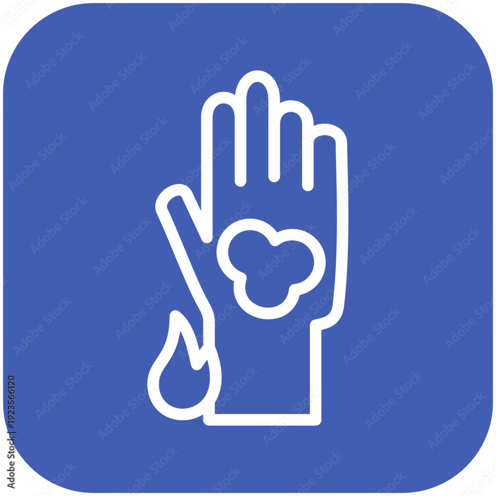 Obraz premium Burn Severity Icon