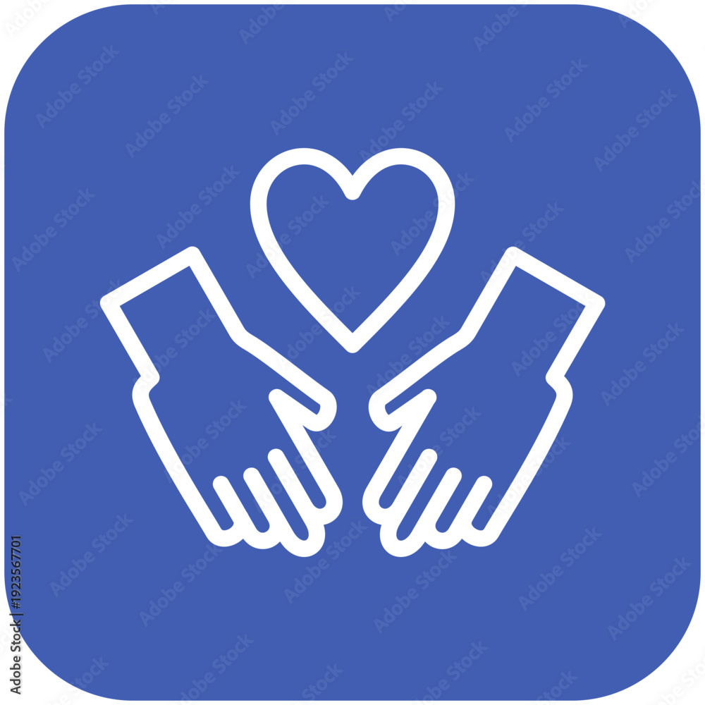 Obraz premium Human Rights Icon