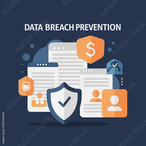 Shield Protecting Personal Data Security.