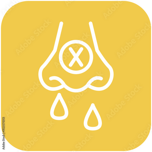 Nasal Congestion Icon