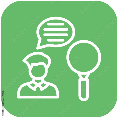 Qualitative Research Icon
