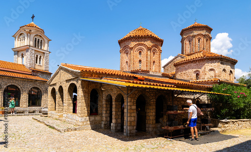 View of Monastery of Saint Naum near Ohrid, North Macedonia