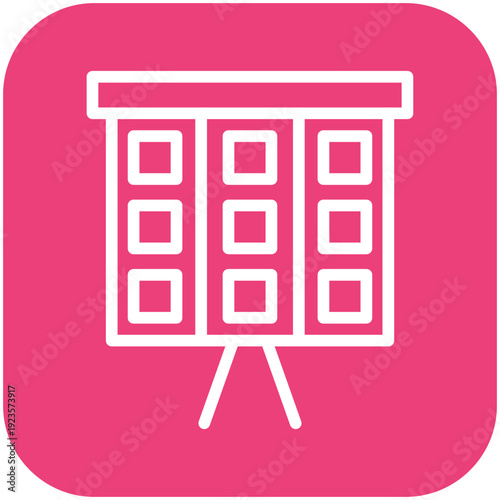 Scrum Board Icon