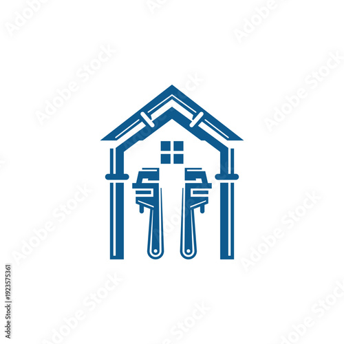 Professional Home Plumbing Service Logo