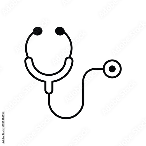 Stethoscope  vector icon