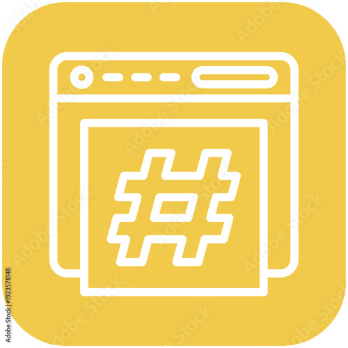 Hashtags Icon