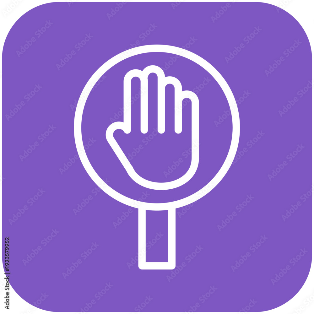 Obraz premium Objections Icon