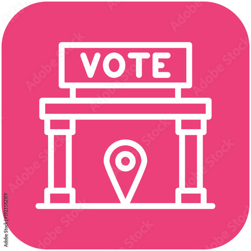 Polling Place Icon
