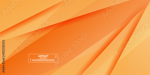 Bright abstract background with orange elements. Cool banner background. EPS10 vector.