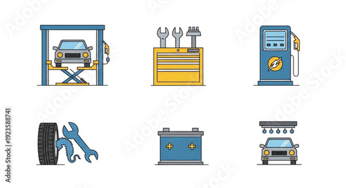 Garage Equipment and Automotive Tools.