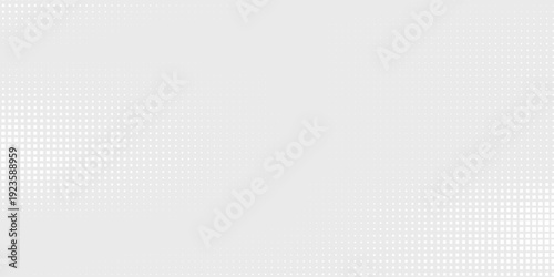 Modern dot white gray wave light technology texture background. Abstract big data digital abstract modern