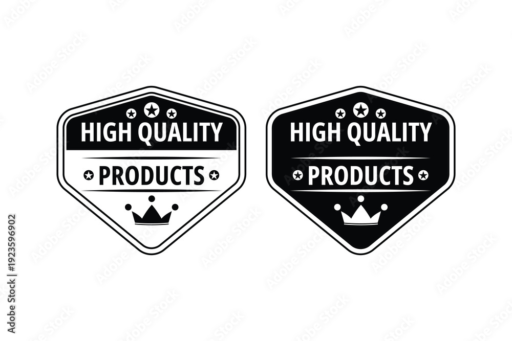 Obraz premium quality circle stamp seal emblem label sticker sign for best top recommended product