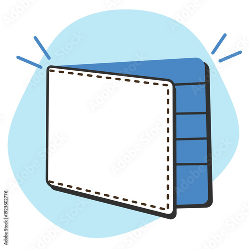 Empty Wallet No Money or Balance Illustration