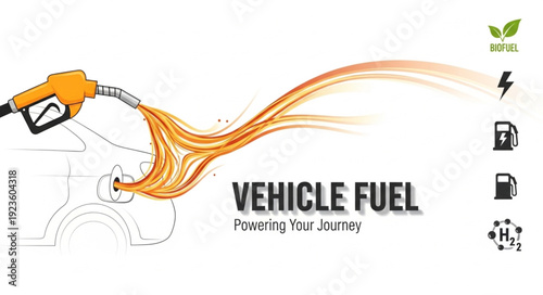 Fuel Pump Nozzle Dispensing Gasoline.