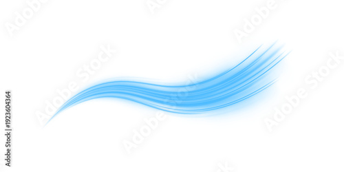 Blue neon streaks twist in spirals across a PNG layer. Motion blur adds dynamic energy. Ideal overlay for sci-fi, cyberpunk, or futuristic artwork.