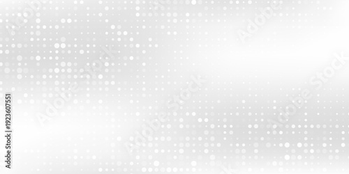 Vector dot grey background poster with dynamic. technology network art modern