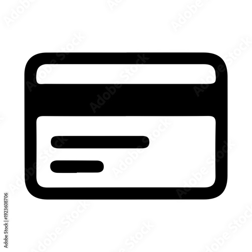 Credit Card Back Icon
