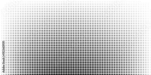 Grunge halftone gradient background. Faded grit noise texture. White and black sand wallpaper. Retro pixelated backdrop. Anime or manga style comic overlay.