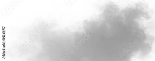 White fog PNG curls softly over a dark background. Transparent edges blend naturally. Perfect overlay for dreamy, mystical, or fantasy artwork.