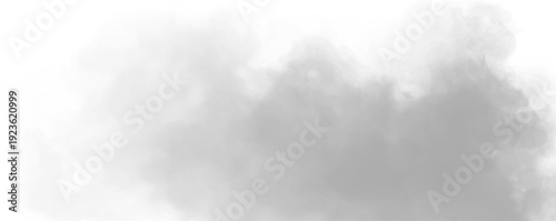 White smoke drifts in swirling PNG ribbons. Transparent background allows seamless compositing. Perfect overlay for dreamy, mystical, or cinematic effects.