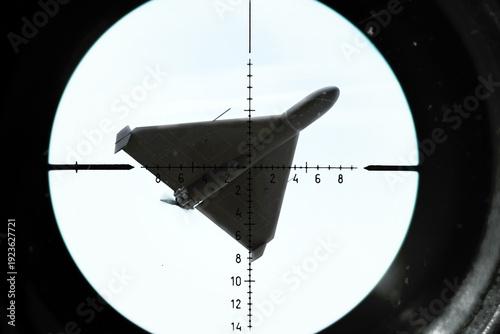 Guidance system locks military drone before interception in airspace