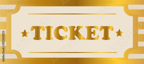 golden ticket, ticket, text, bright ticket, striped,