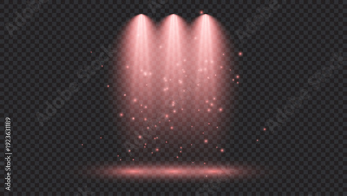 Lighting with spotlight illumination effects