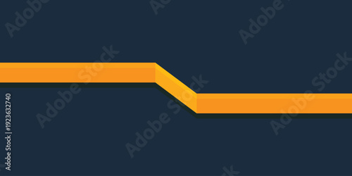 Colorful line pattern background. Folded paper perspective stripe technology